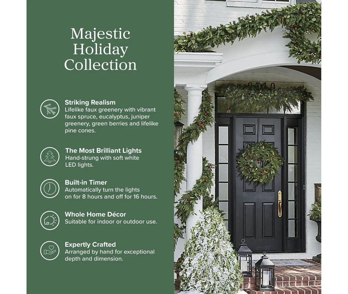 Majestic Holiday Wreath