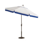9' Round Contrast Border Umbrella