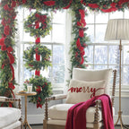 Christmas Cheer Ribbon Wreath Trio