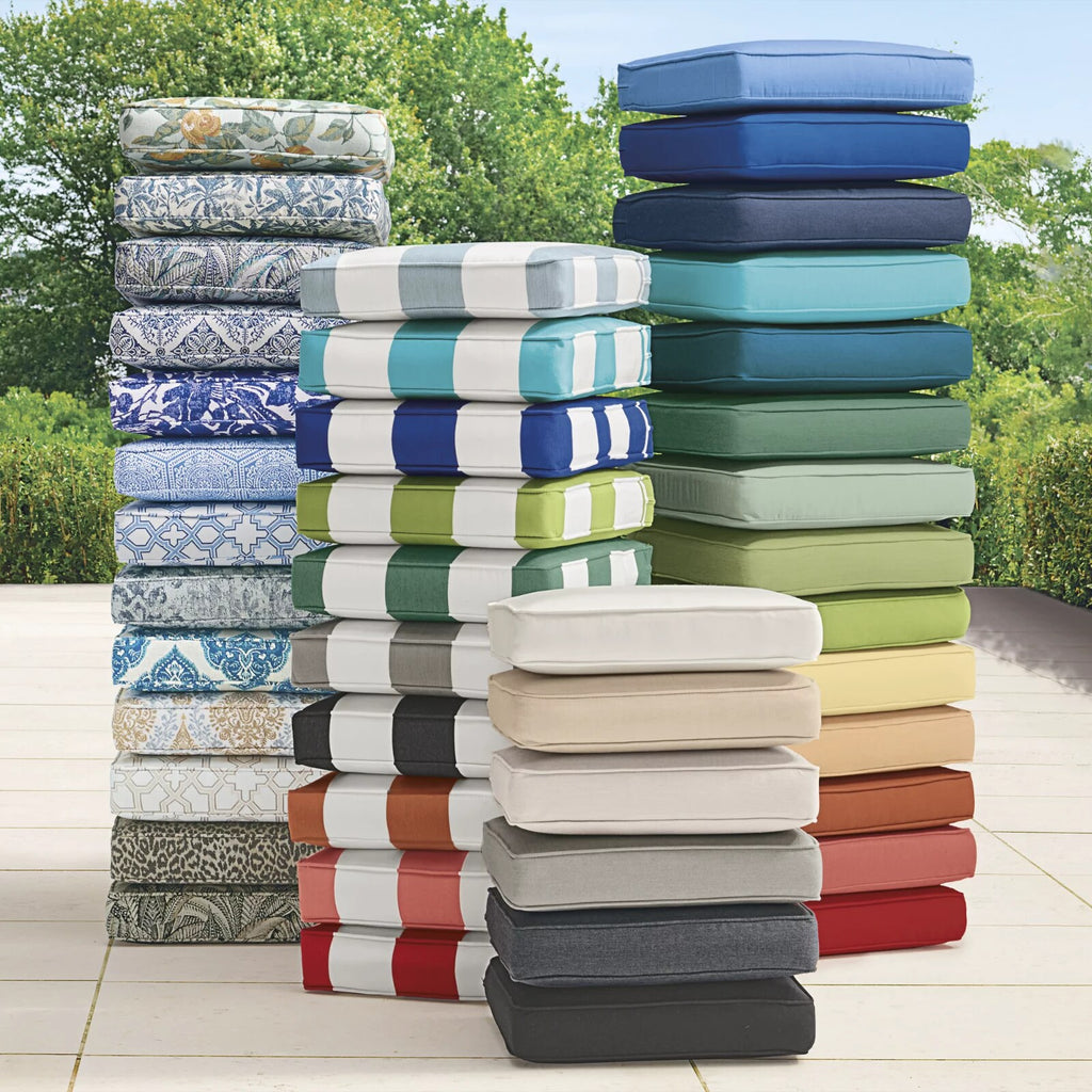 Outdoor Premium Ottoman Cushion