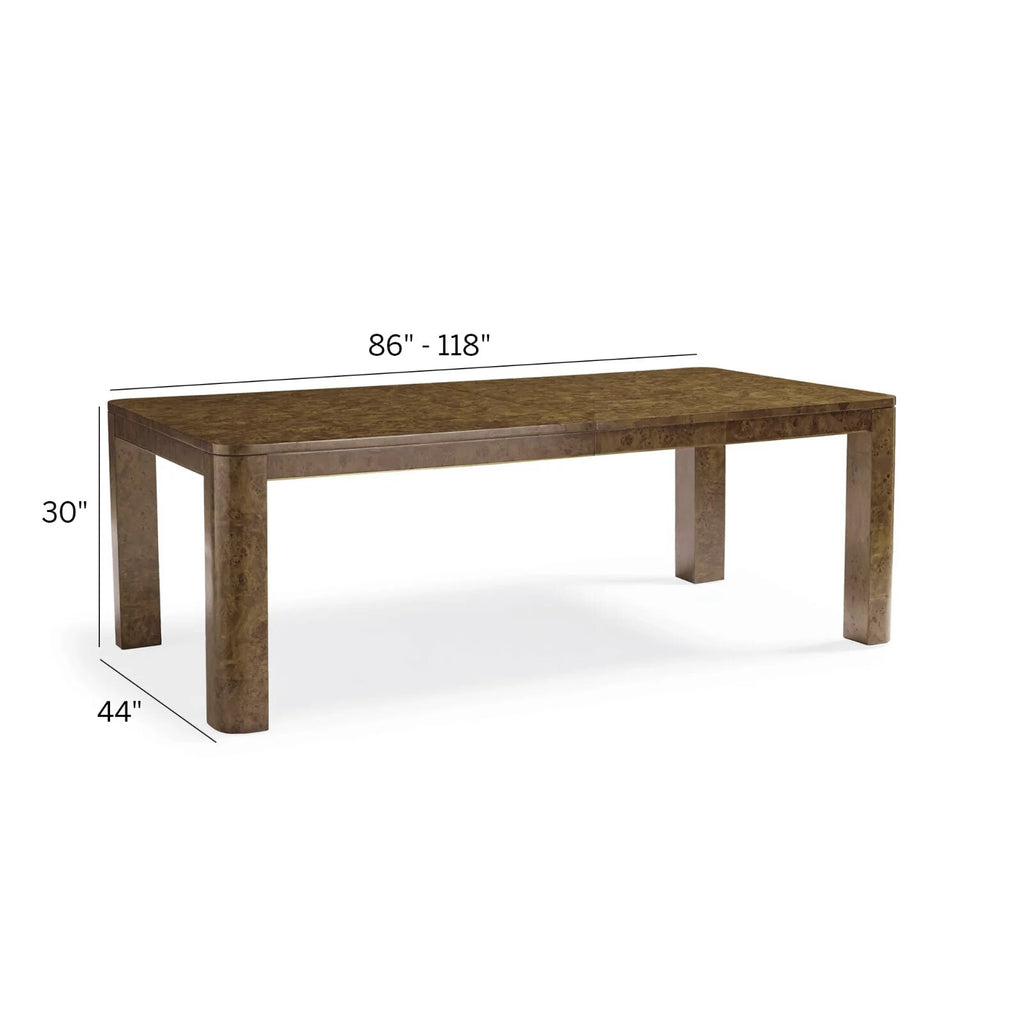 Brando Extendable Rectangular Dining Table (86 –118 )