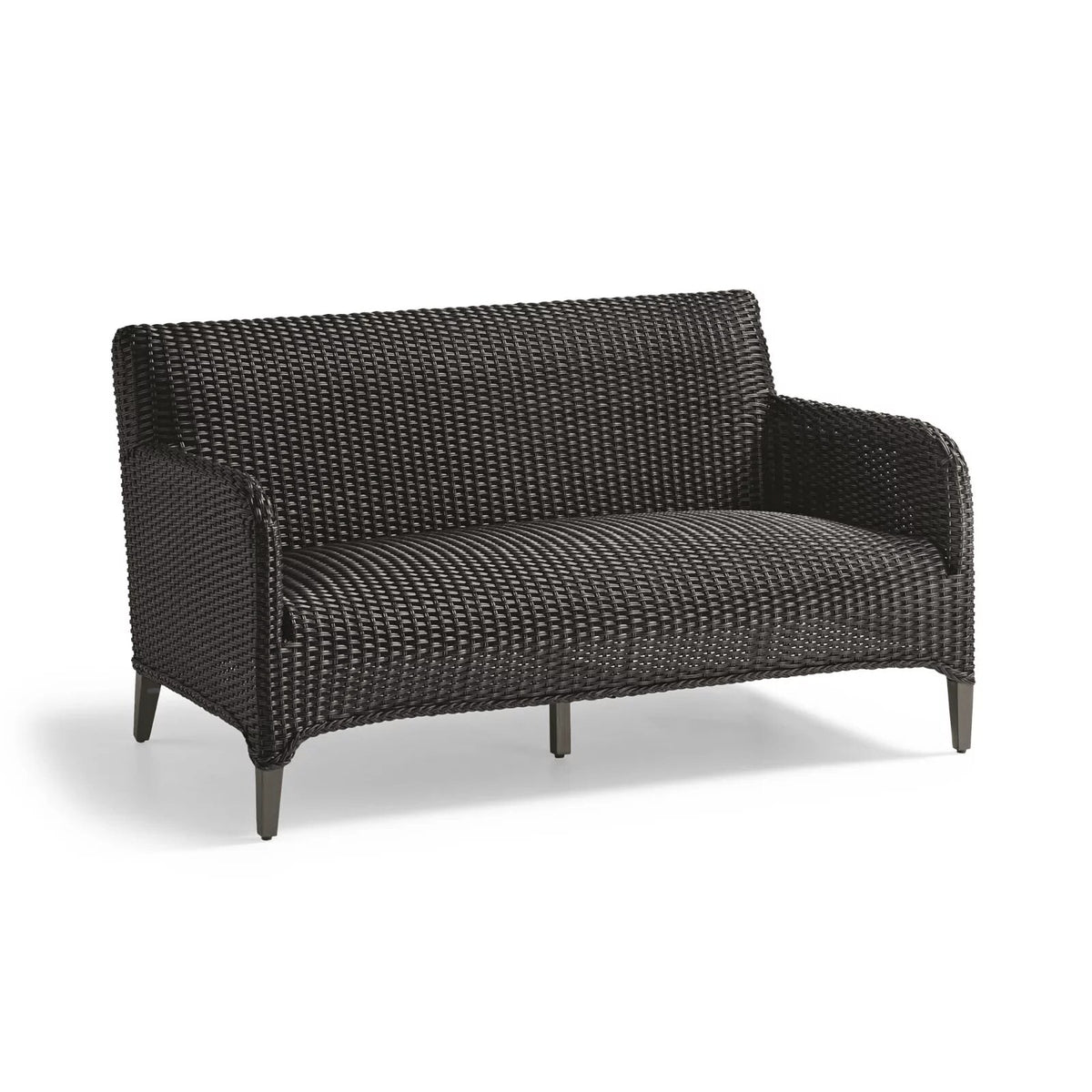 Beckham Loveseat in Dark Sienna Wicker
