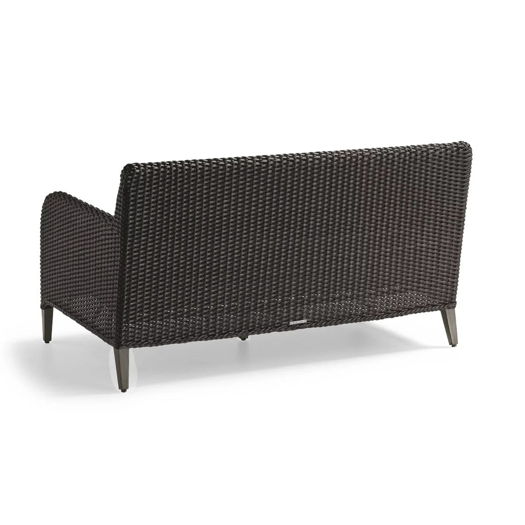 Beckham Loveseat in Dark Sienna Wicker