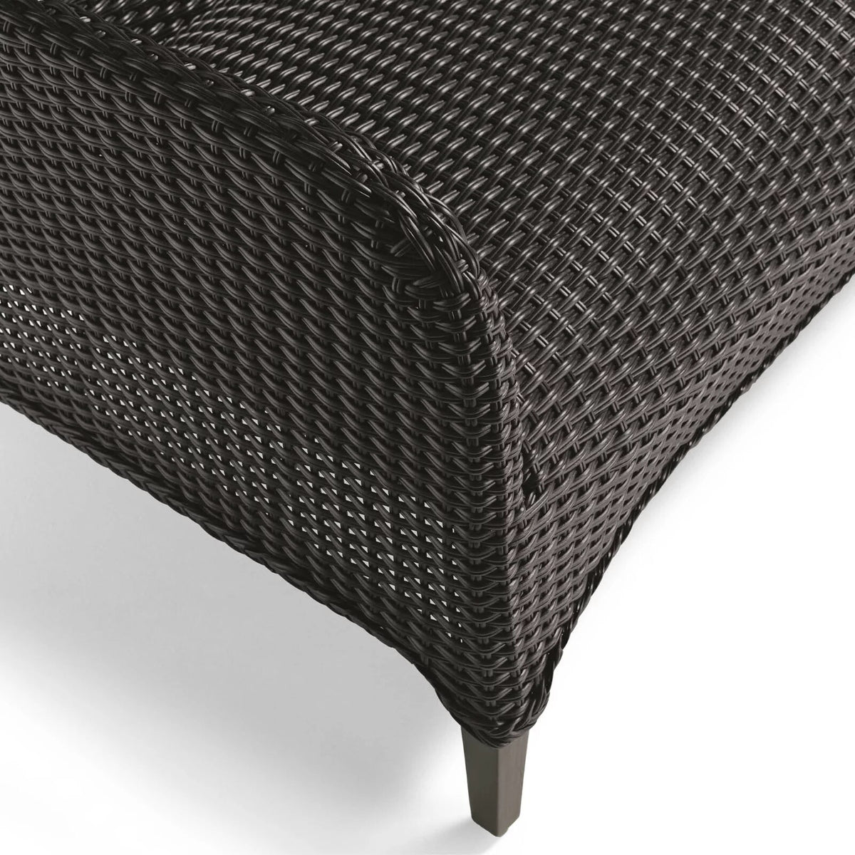 Beckham Loveseat in Dark Sienna Wicker