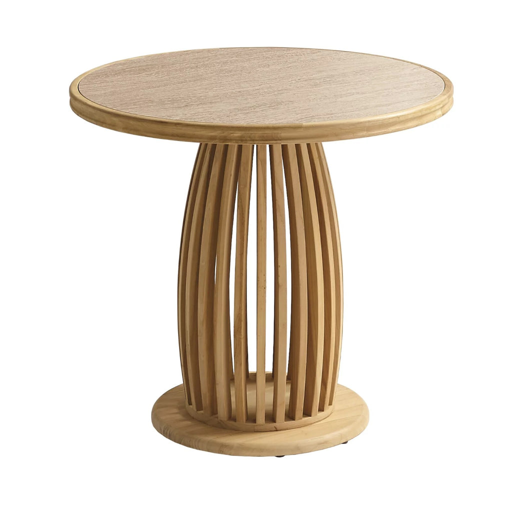Bari Bistro Table in Natural Teak