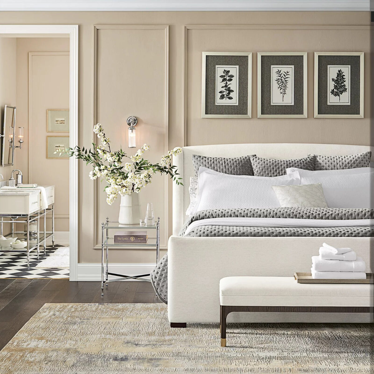 Frontgate Resort Collection™ Upholstered Bed