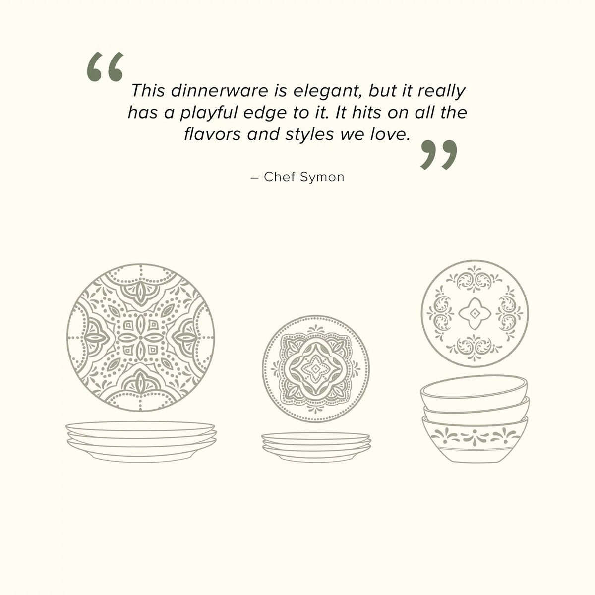 Chef Symon Dinnerware