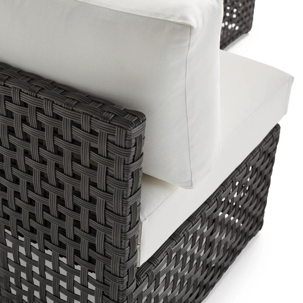 Avalon Modular Seating in Graphite Wicker
