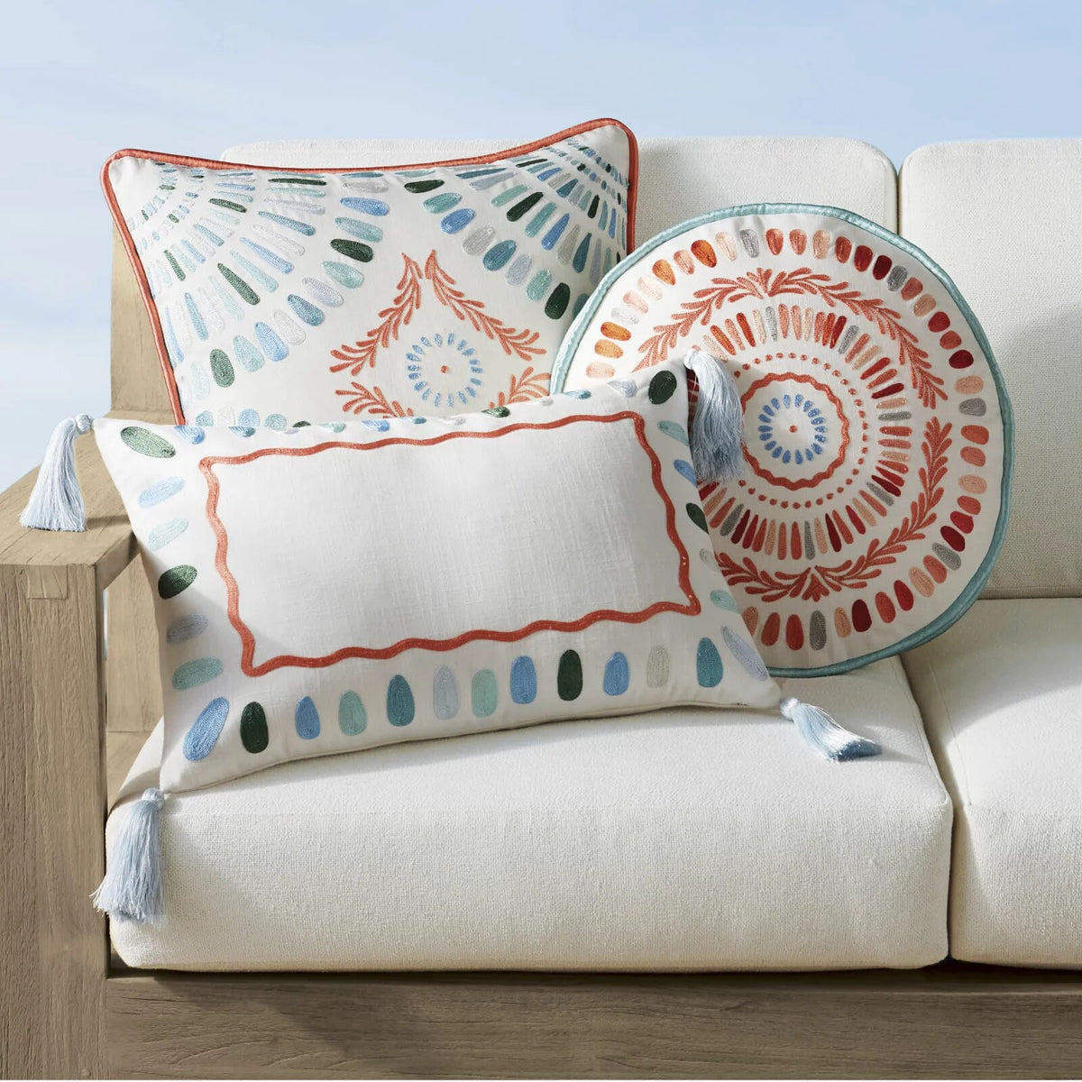 Almeria Indoor/Outdoor Pillow Cover