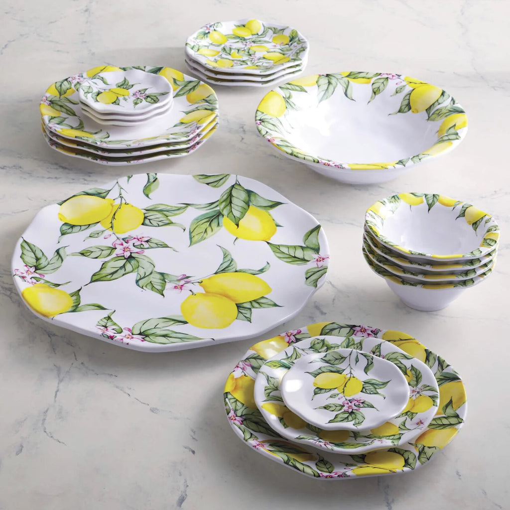 Amalfi Bloom Melamine Dinnerware