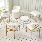 Annecy Swivel Vanity Stool