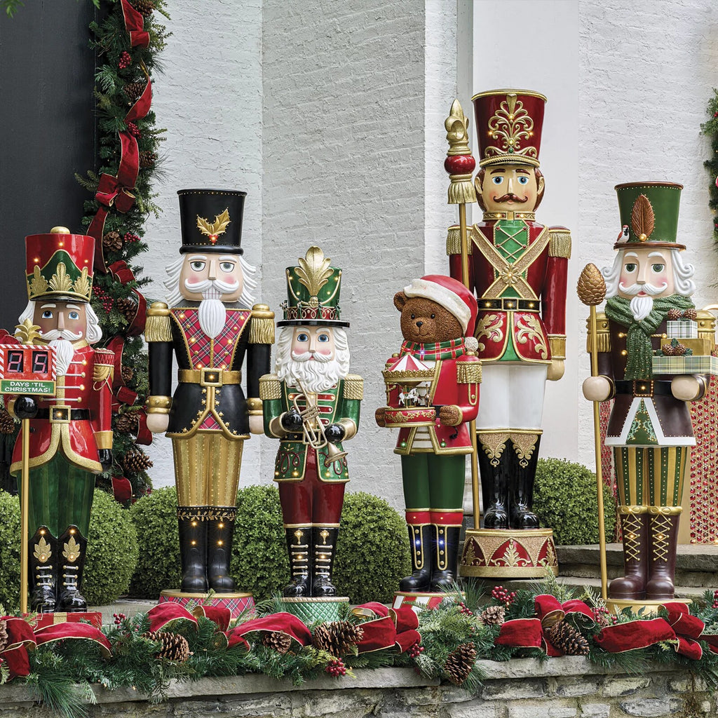 4 ft. LED Christmas Countdown Nutcracker