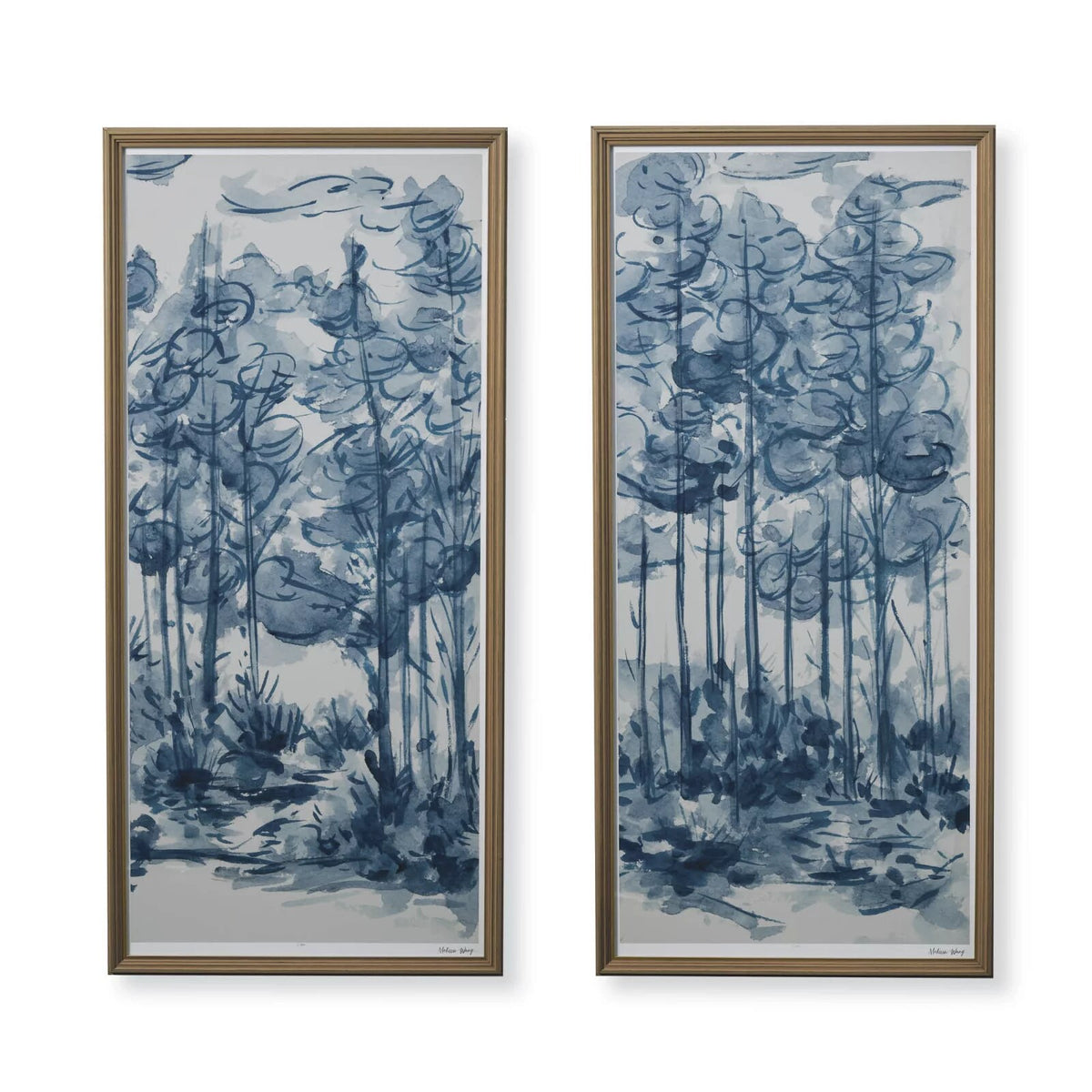 Azure Wilderness Wall Art