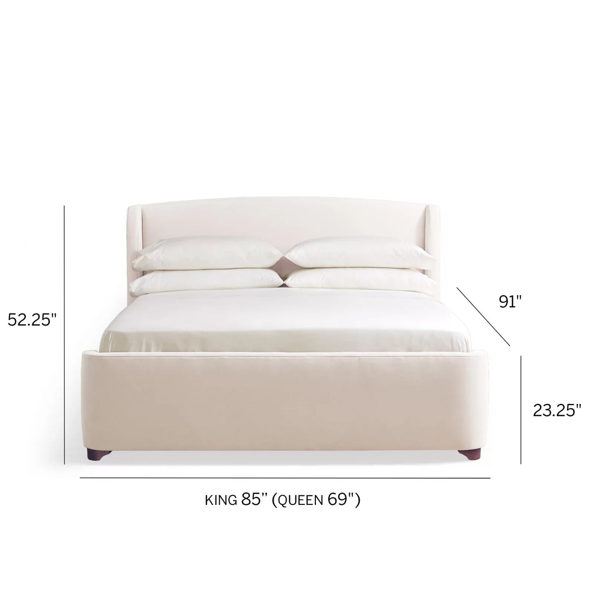 Abella Upholstered Bed