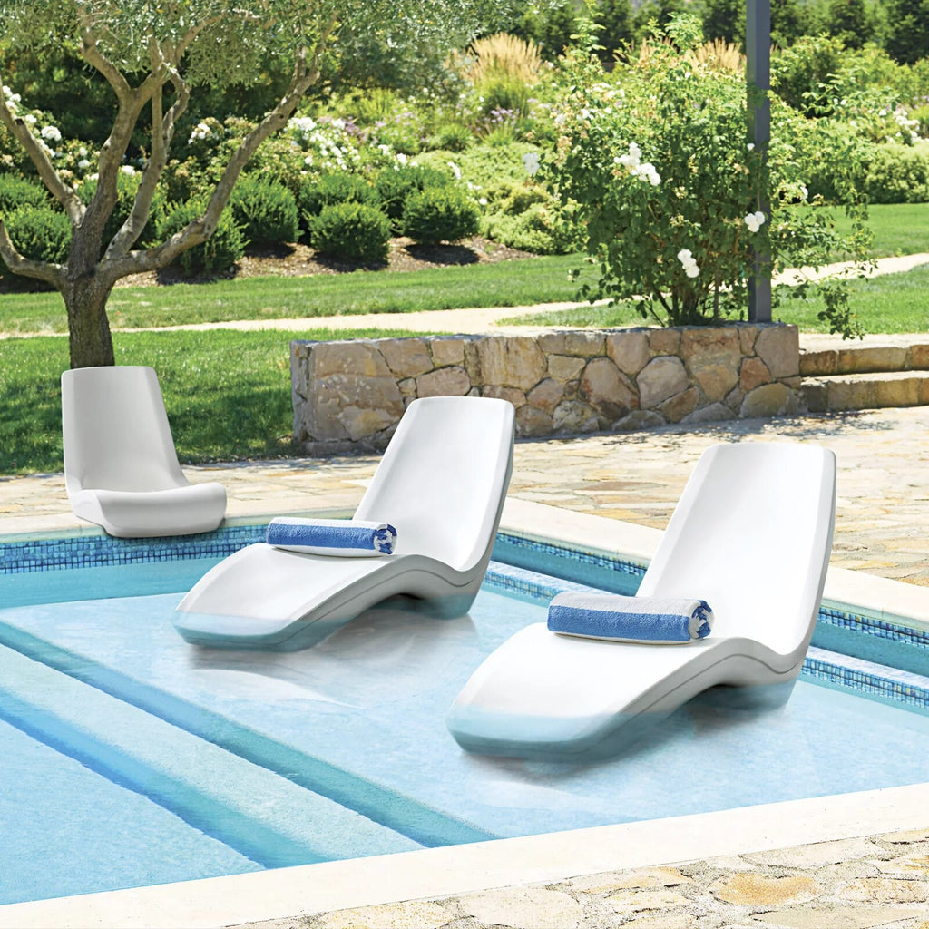 Bali Water Chaise Lounge, Set of Two
