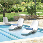Bali Water Chaise Lounge, Set of Two