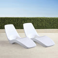 Bali Water Chaise Lounge, Set of Two