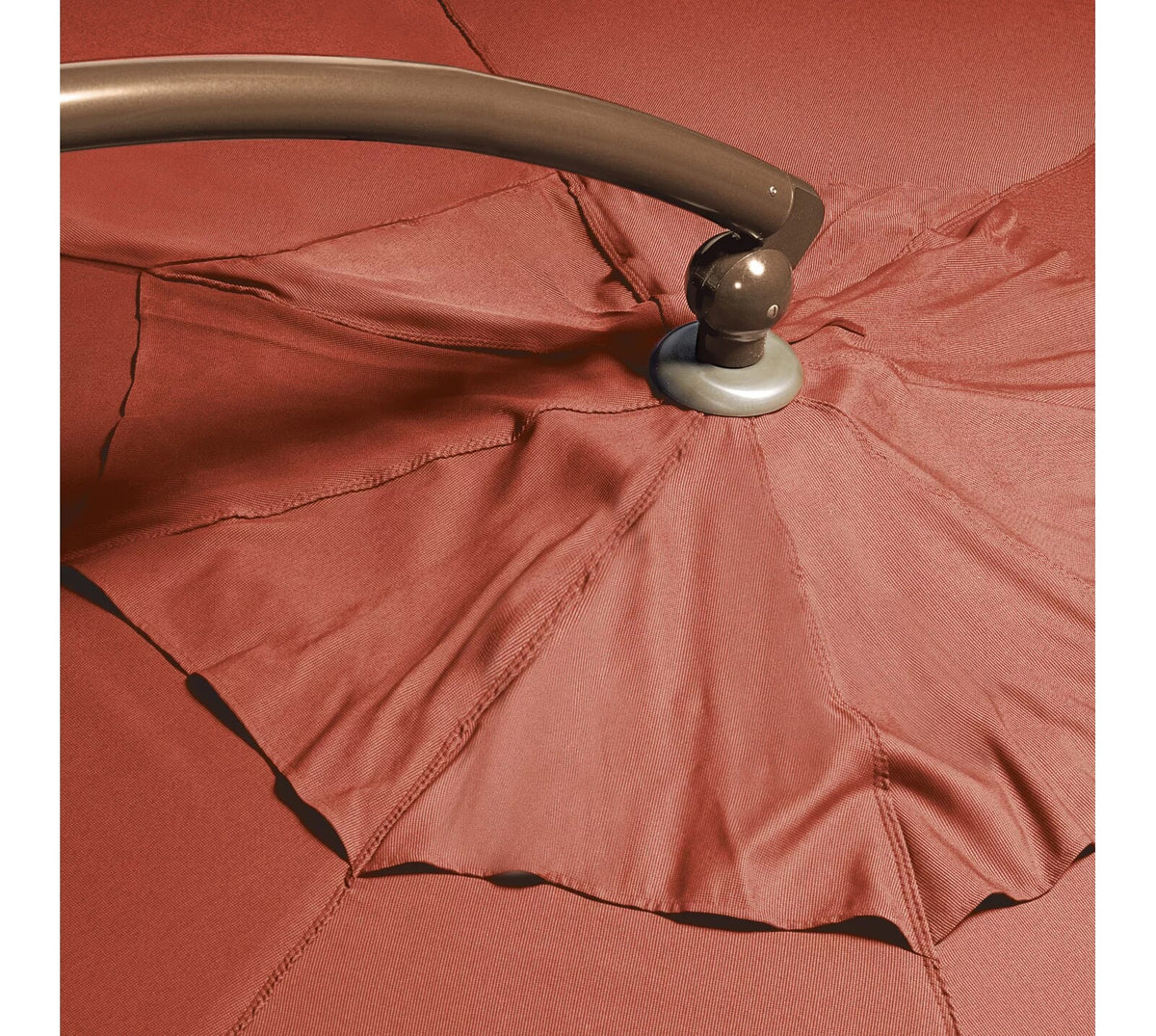 10' Cantilever Square Side Mount Umbrella with Base