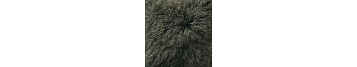 Mongolian Fur Decorative Pillow Cover